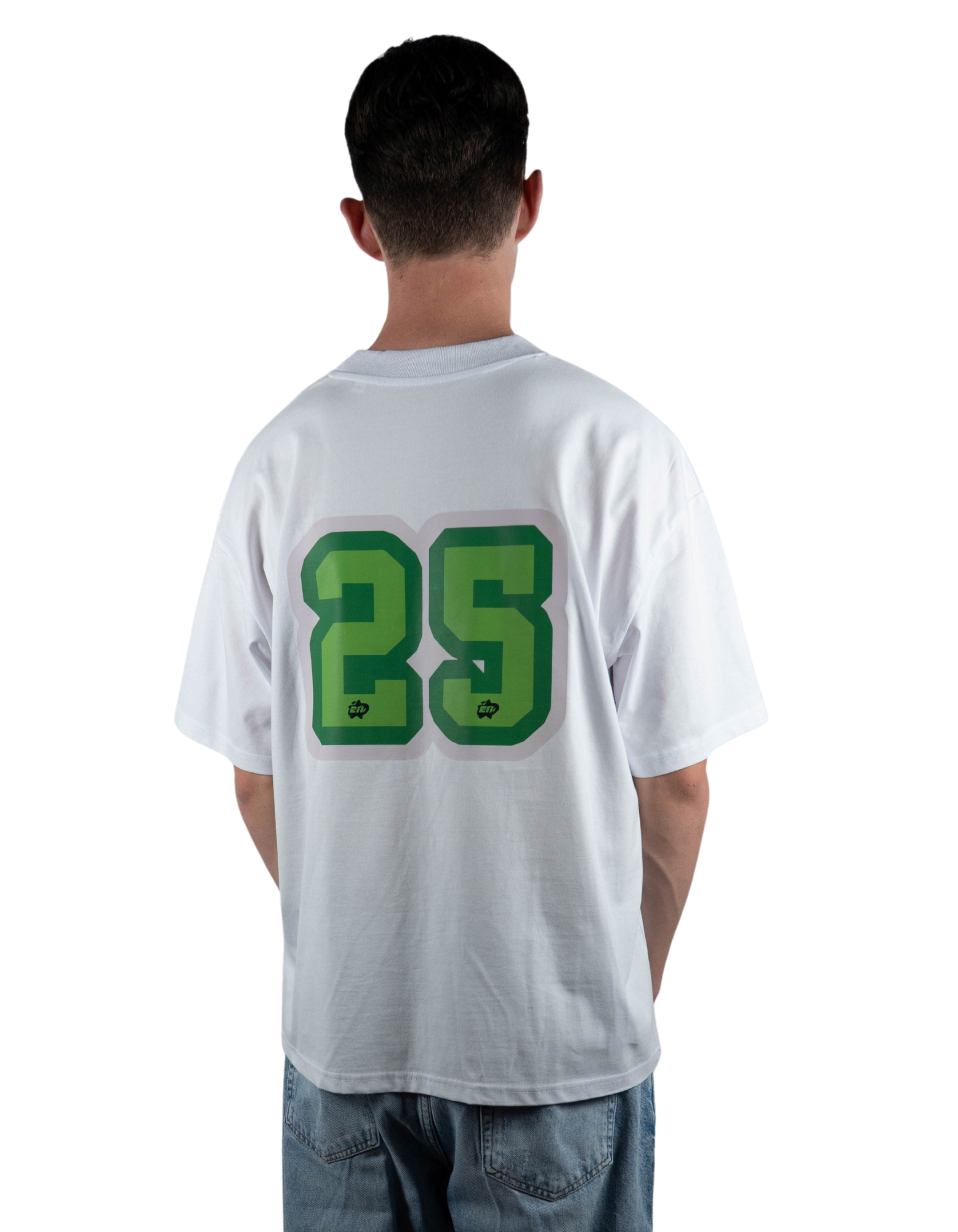 Chalk White 25 College Tee