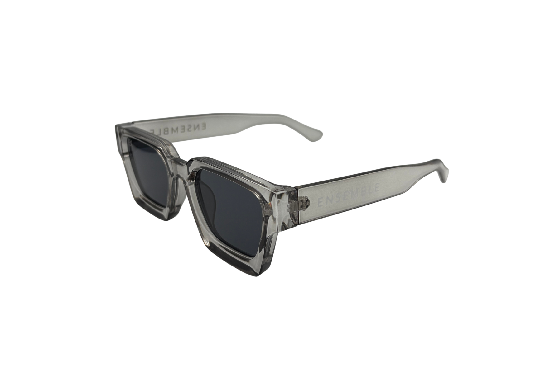 Ensemble Clear Noir Sunglasses